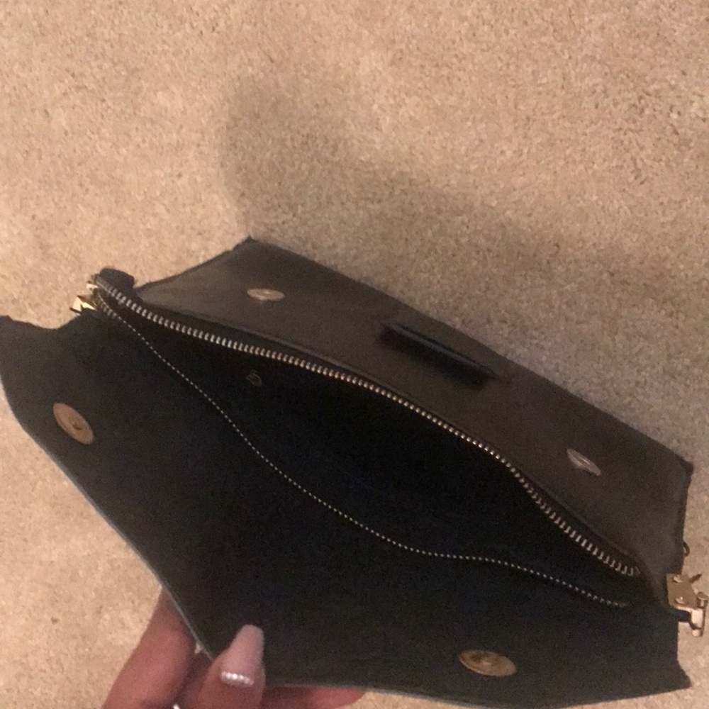 Charlotte Ruse black clutch - Picture 3 of 4